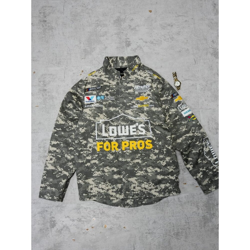 Nascar Camo Lowes for Pros Racing Jacket